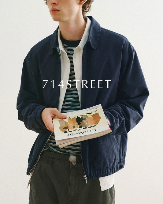 Washed Harrington Jacket　JK262