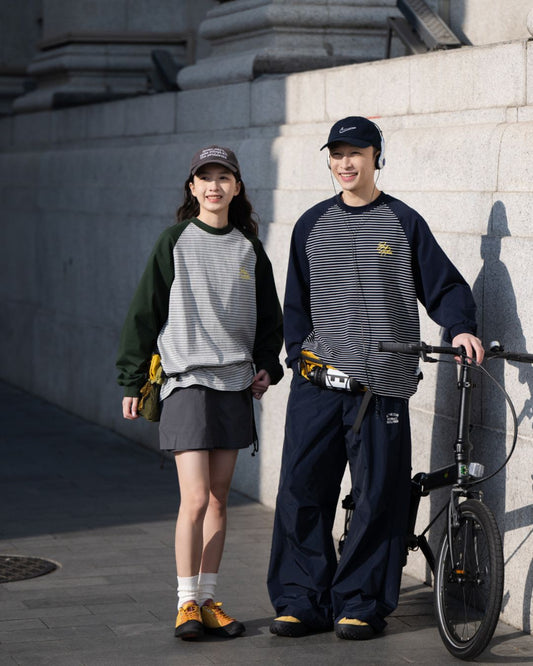 【予約販売】Border Raglan T-shirt　LT081