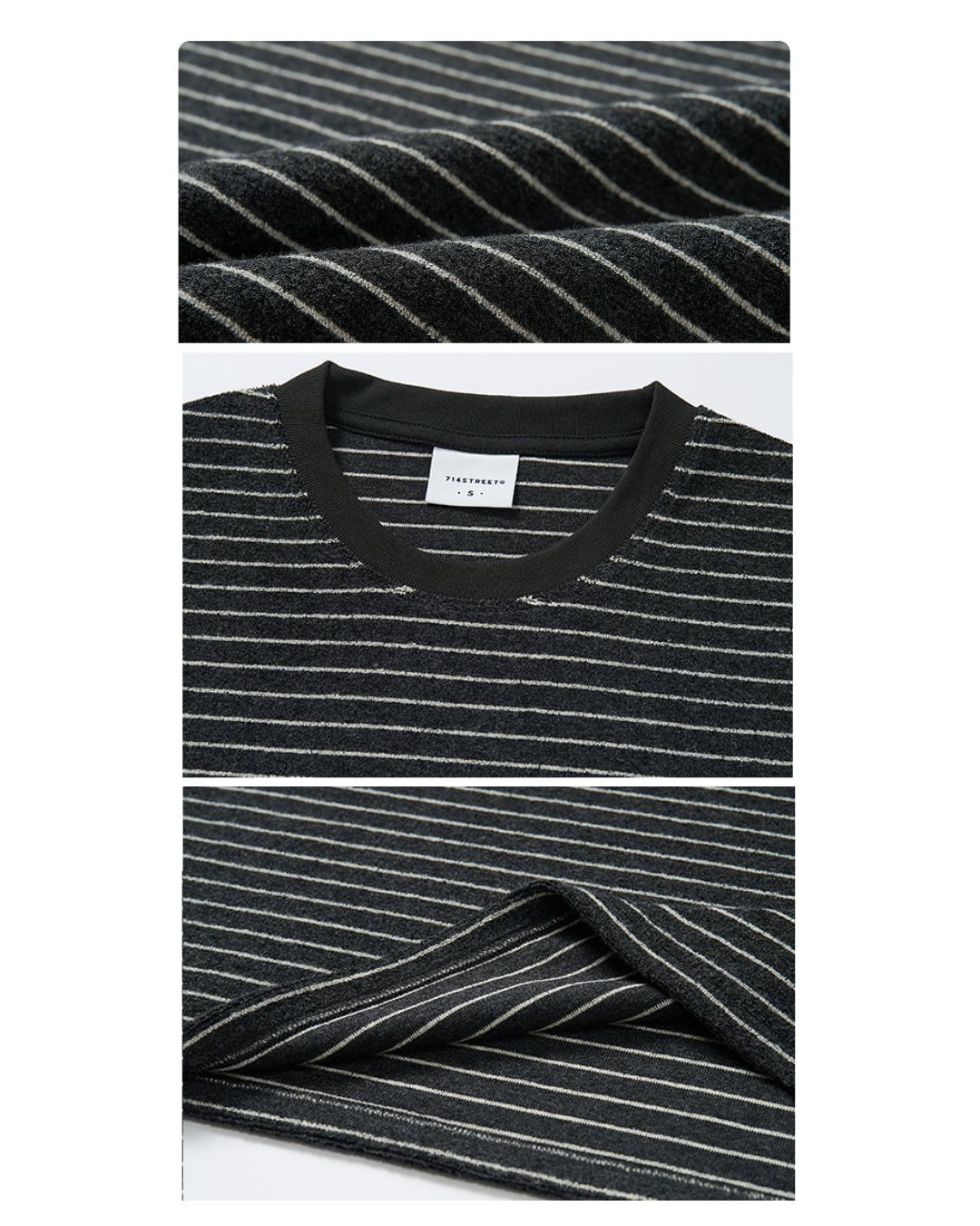 Terry Cloth Border T-shirt　LT069