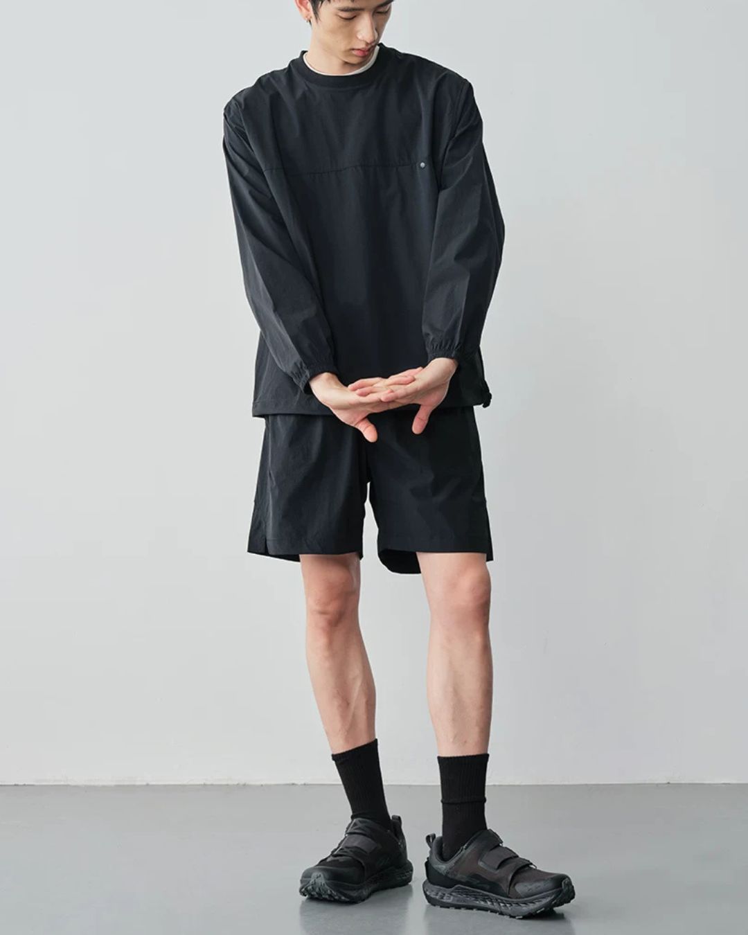 Utility Pocket Drawcord T-Shirt　LT087