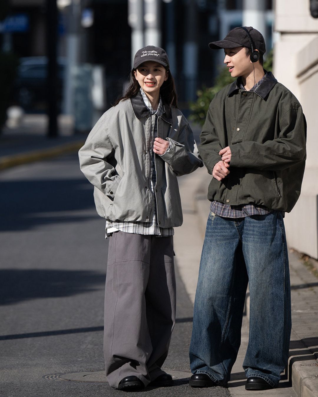 【予約販売】Leather Collar Vintage Jacket　JK247