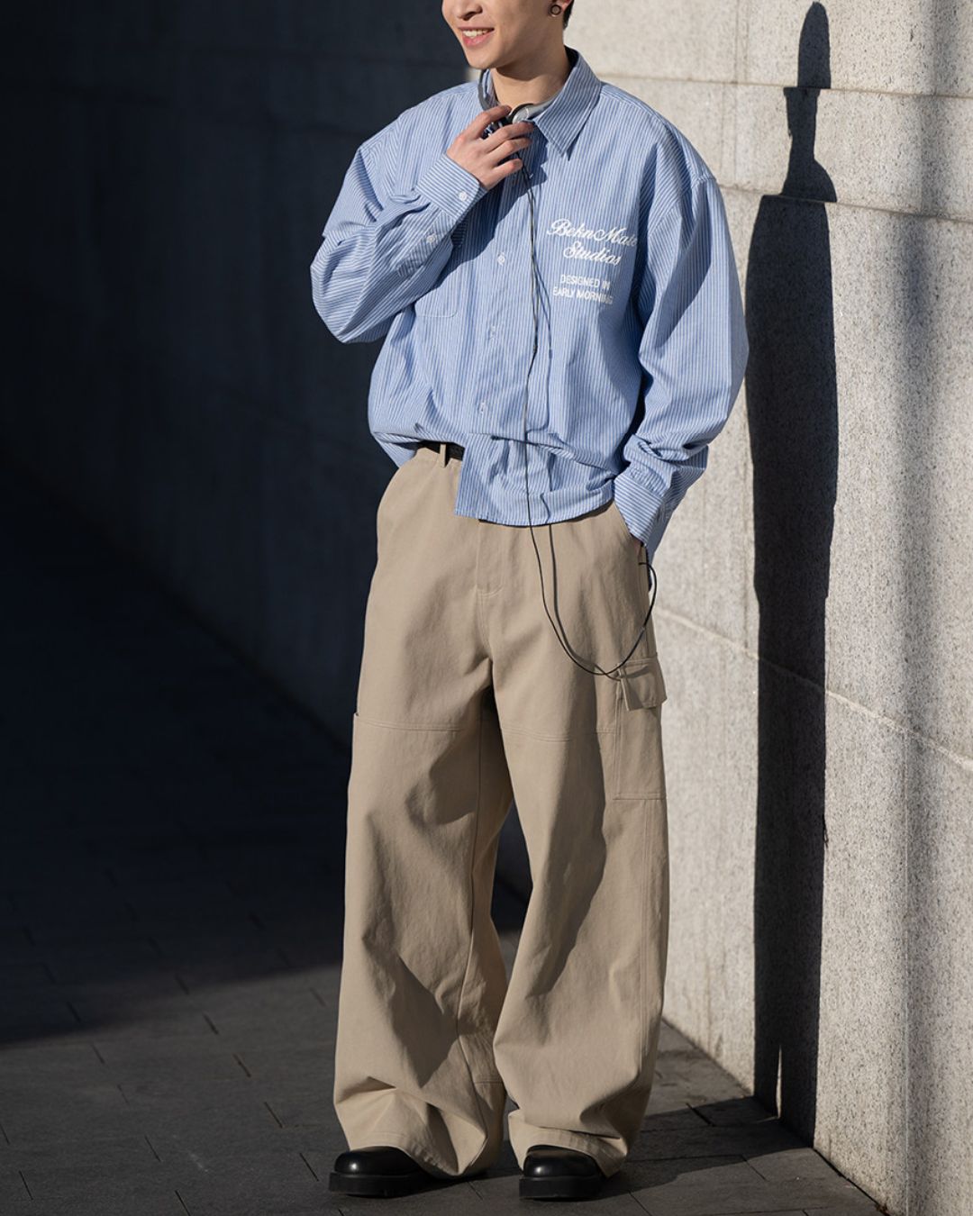 【10日以内お届け】Cotton Cargo Pants　WP095