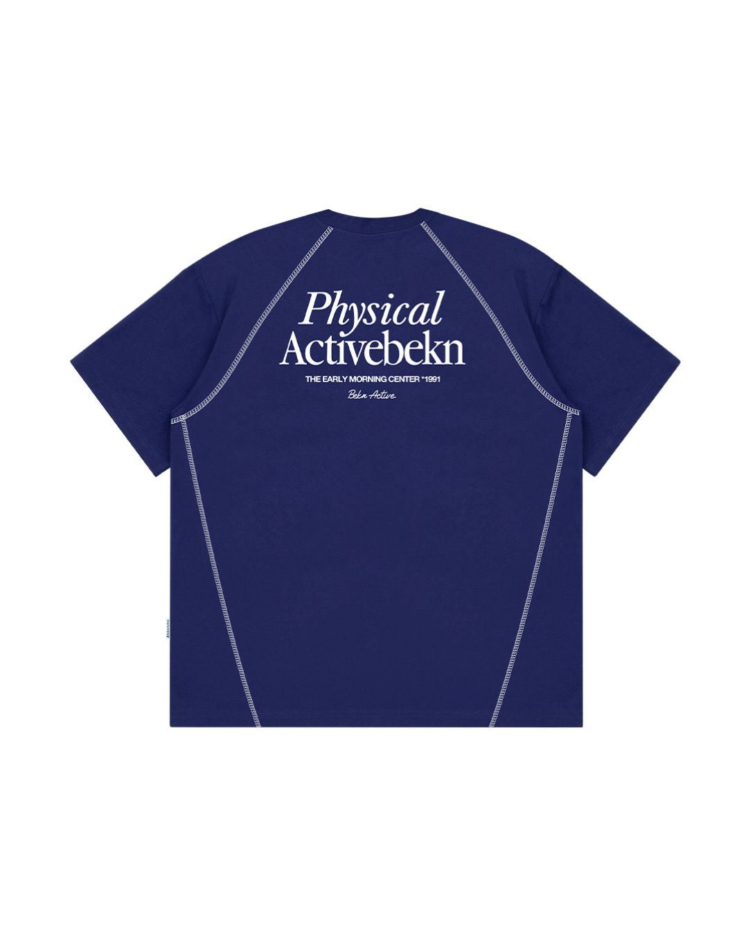 Color Stitch Logo T-shirt　ST177