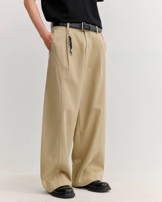 Lyocell-blend Curved Pants　WP113
