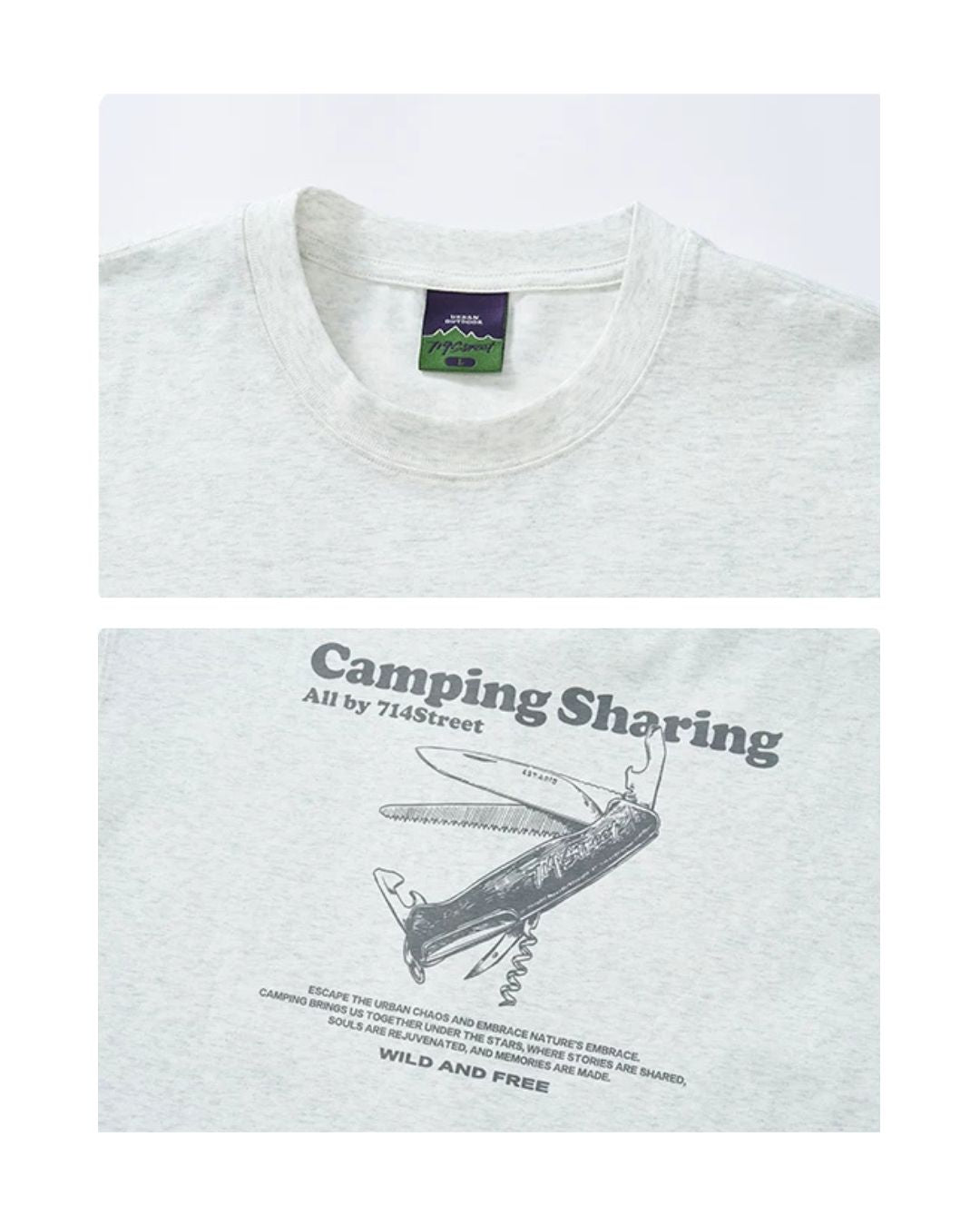 Camping-Graphic T-Shirt　ST221