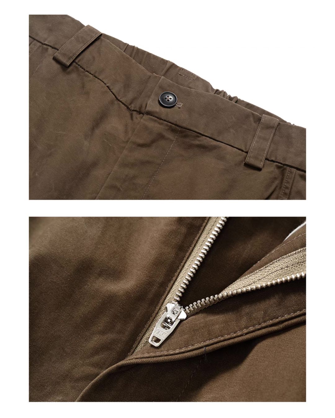 Washed Cotton Curve Pants　WP092