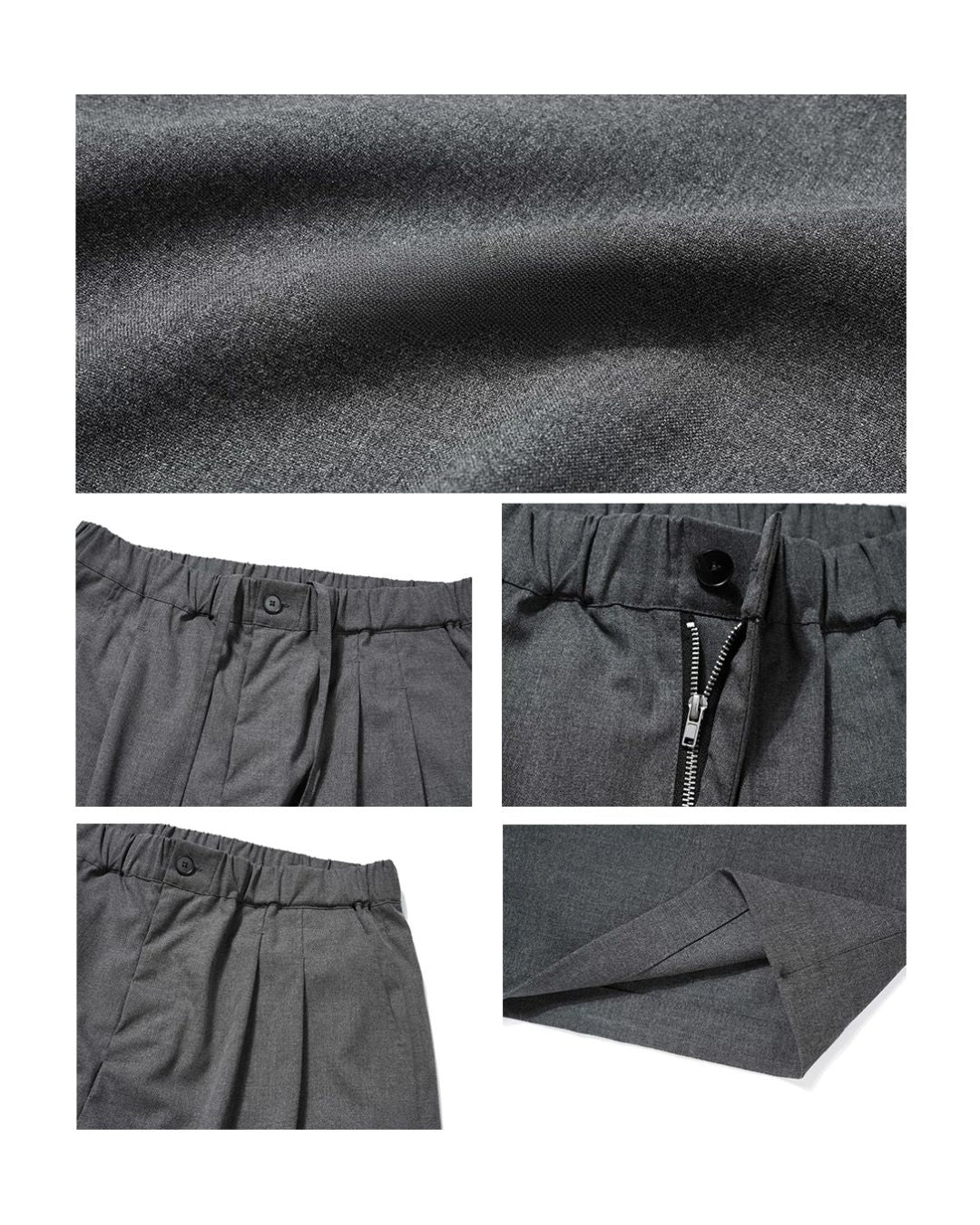 Waist String Pleated Pants　WP103