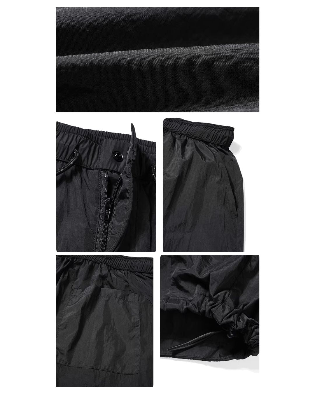 【10日以内お届け】Water-repellent Drawstring Pants　WP097