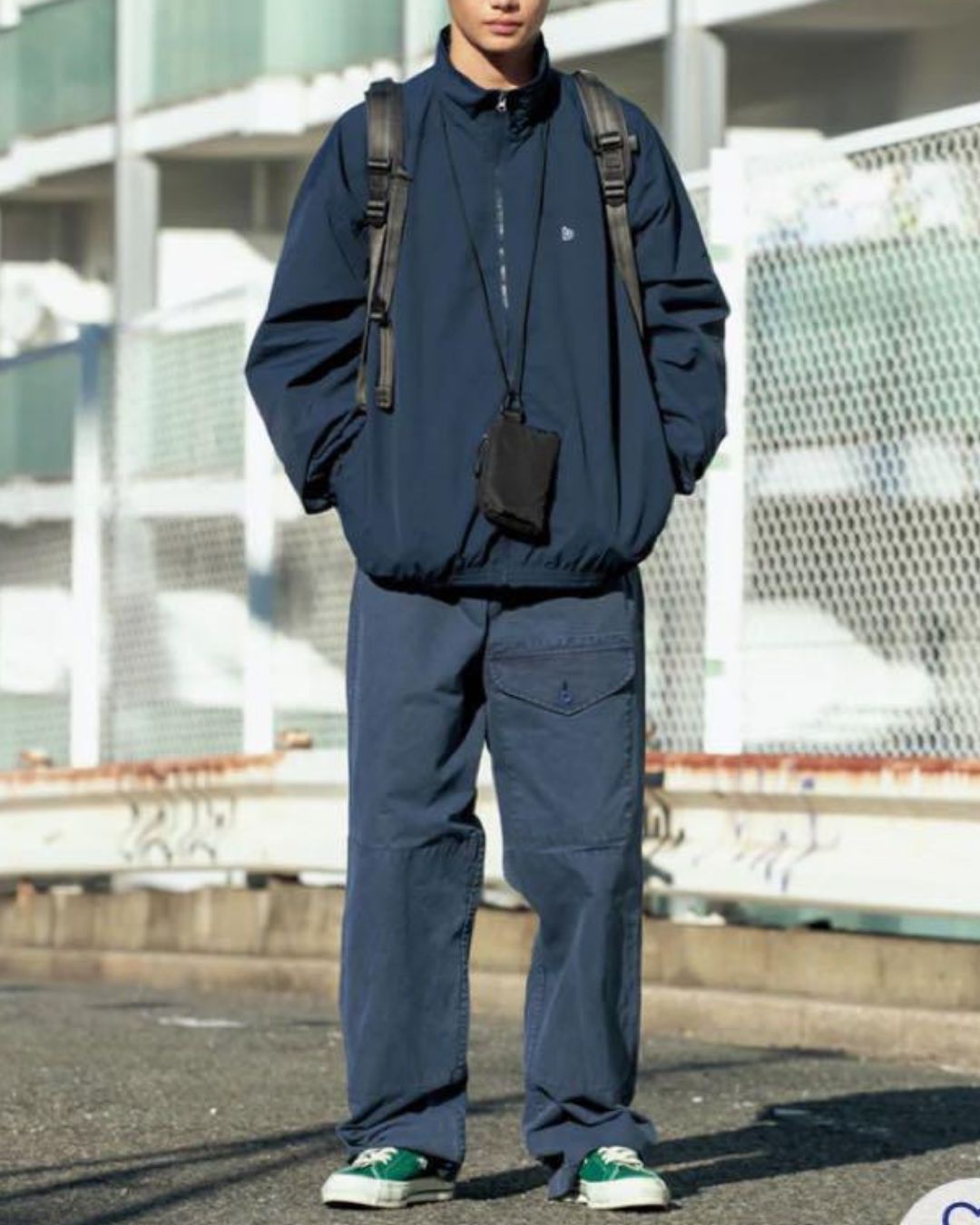 【10日以内お届け】Stand Collar Full Zip Jacket　JK236