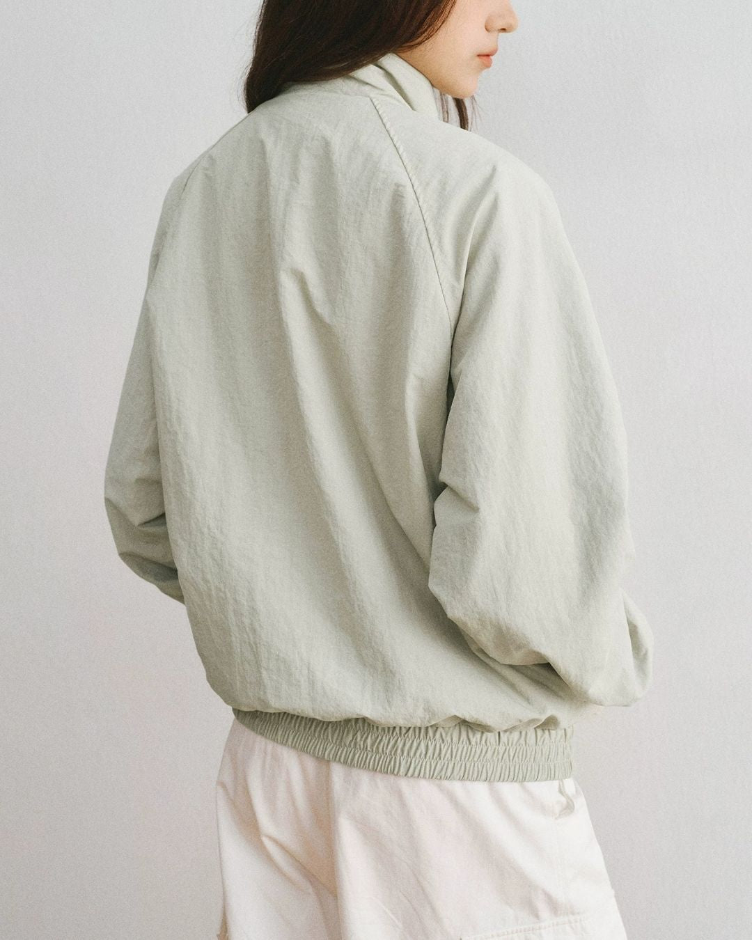 Reversible Stand Collar Jacket　JK257