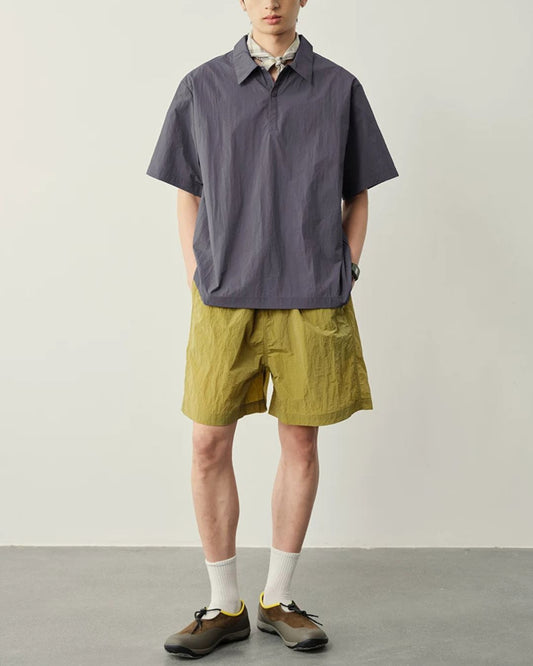 Half-Snap Button Shirt　SS081