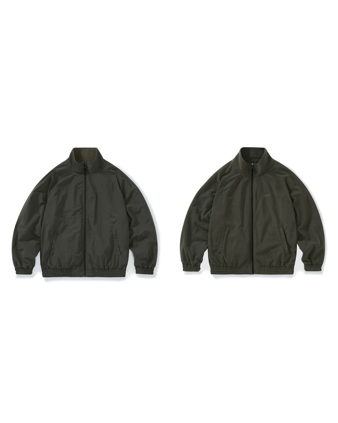 Reversible Stand Collar Jacket　JK257