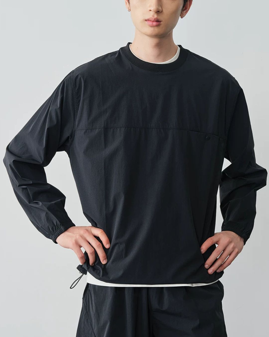 Utility Pocket Drawcord T-Shirt　LT087
