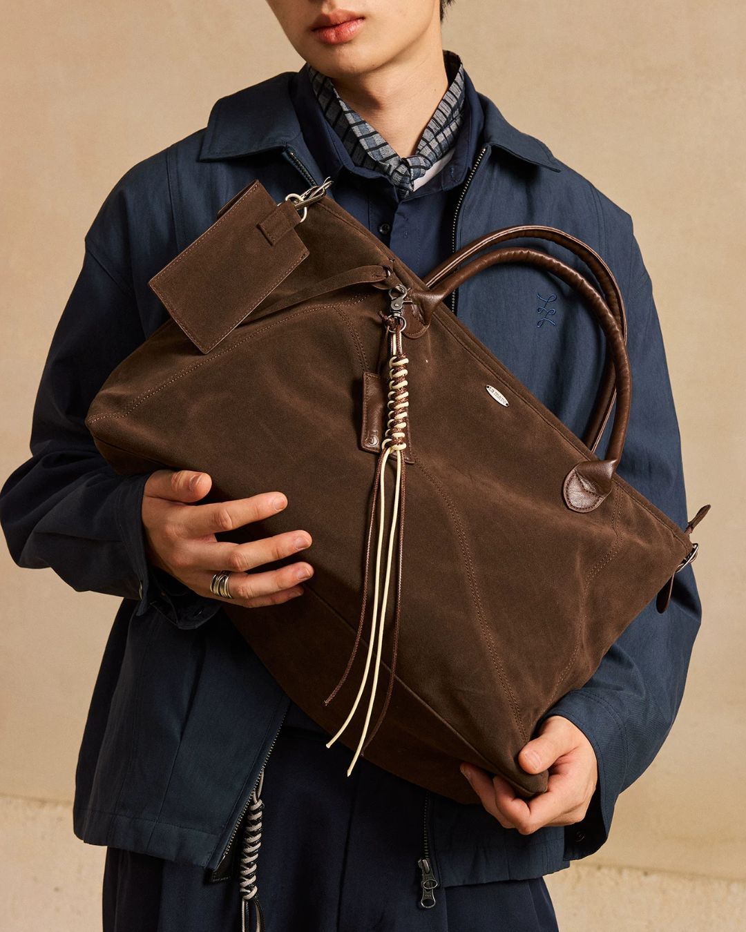 Multi-way Suede Tote Bag　BG017