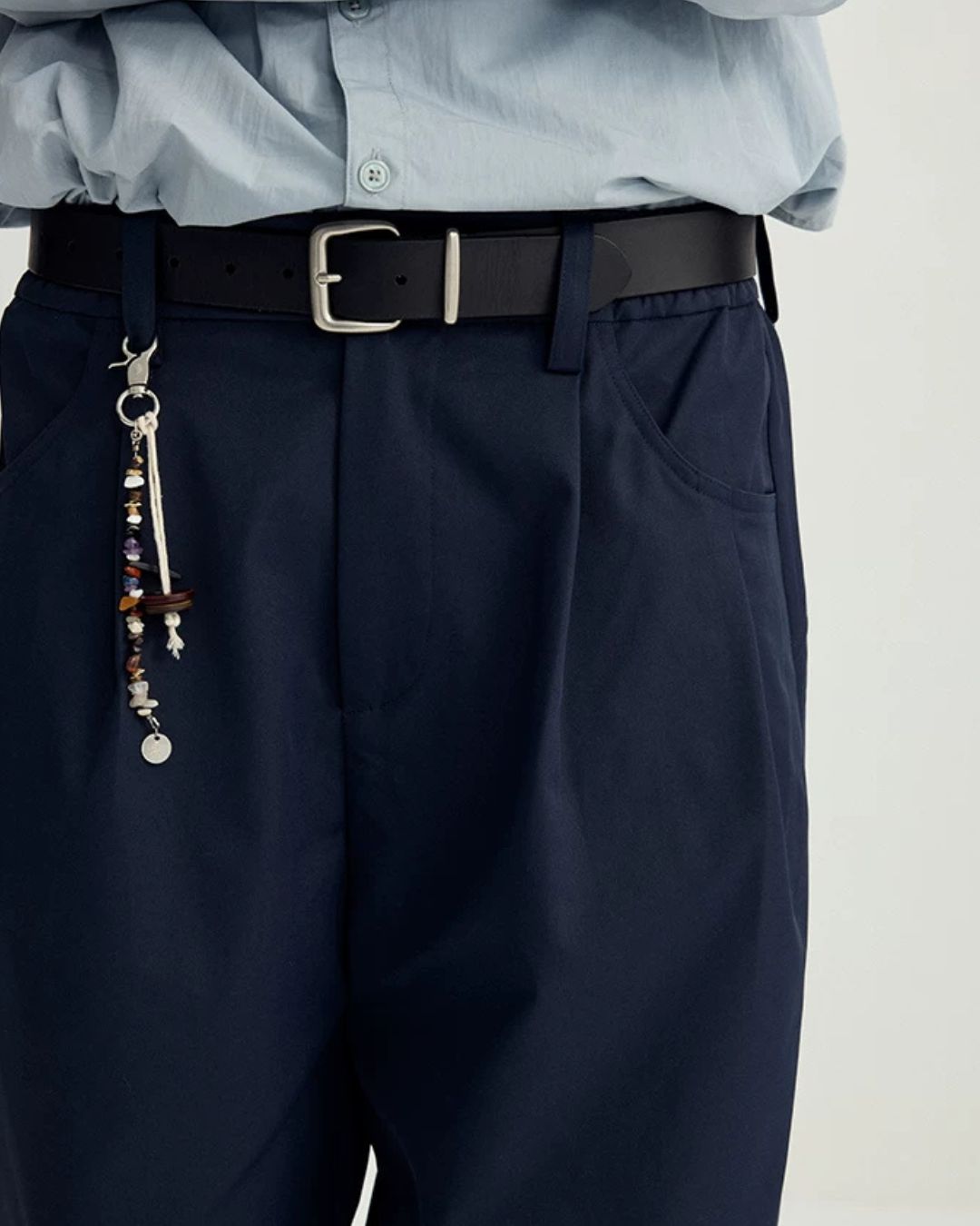 Flap Pocket Straight Wide Pants　WP101