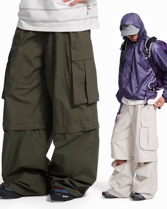 【予約販売】2-Way Wide Cargo Pants　WP096