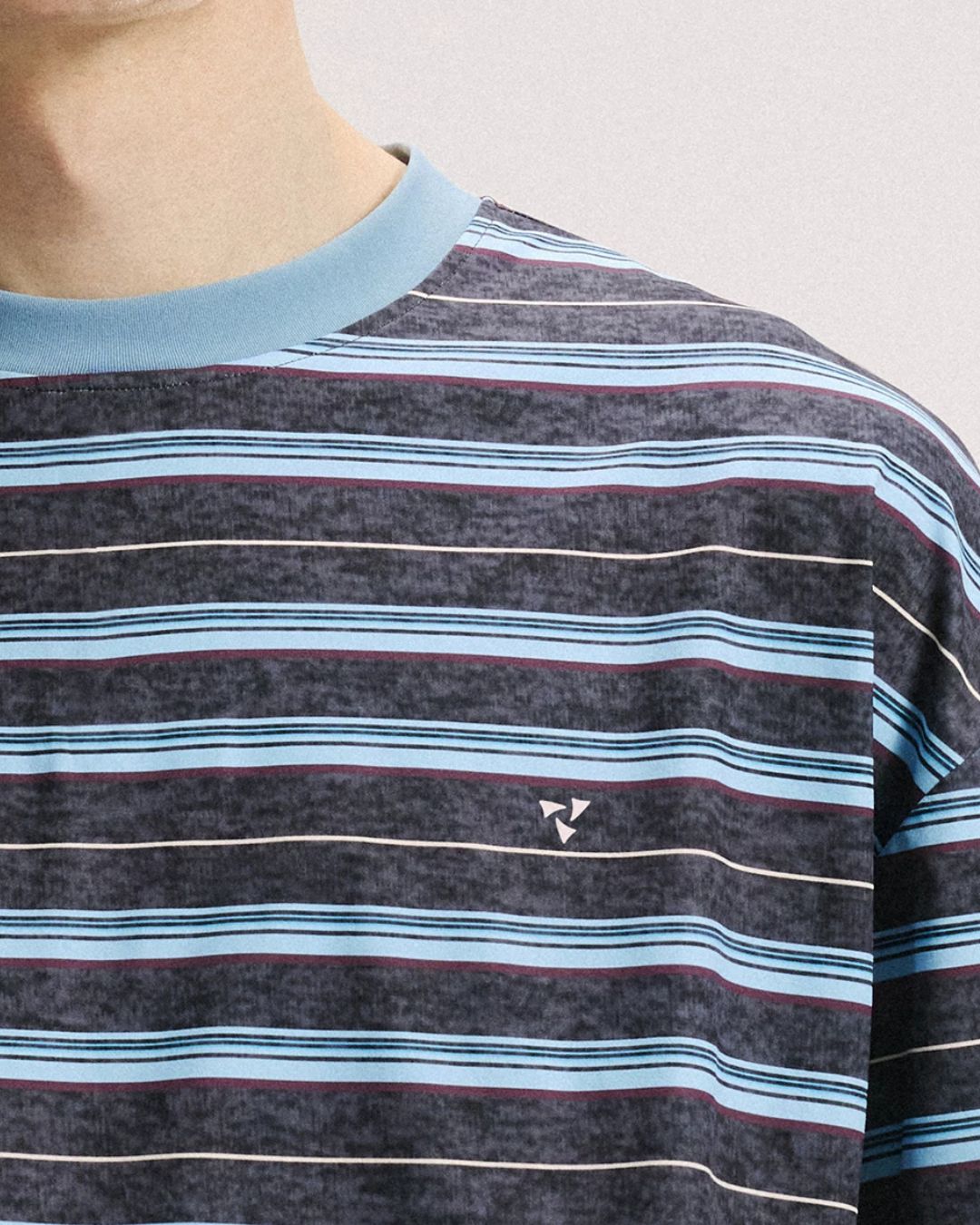Variegated Border Dry T-shirt　ST189
