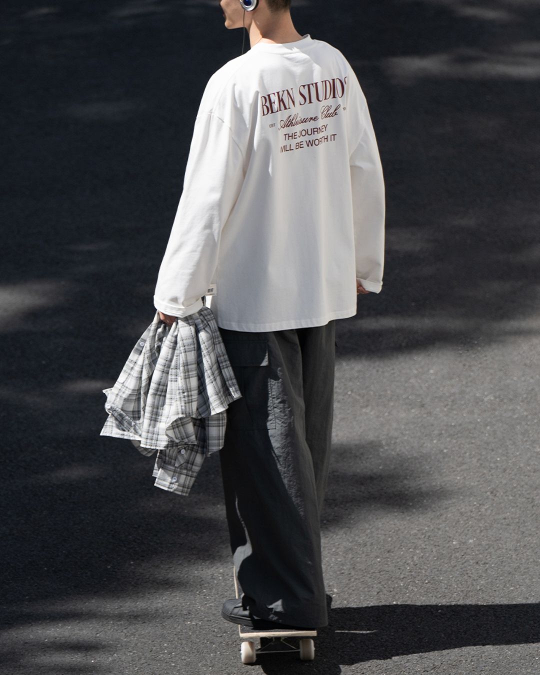 Back Logo Relaxed T-shirt　LT076