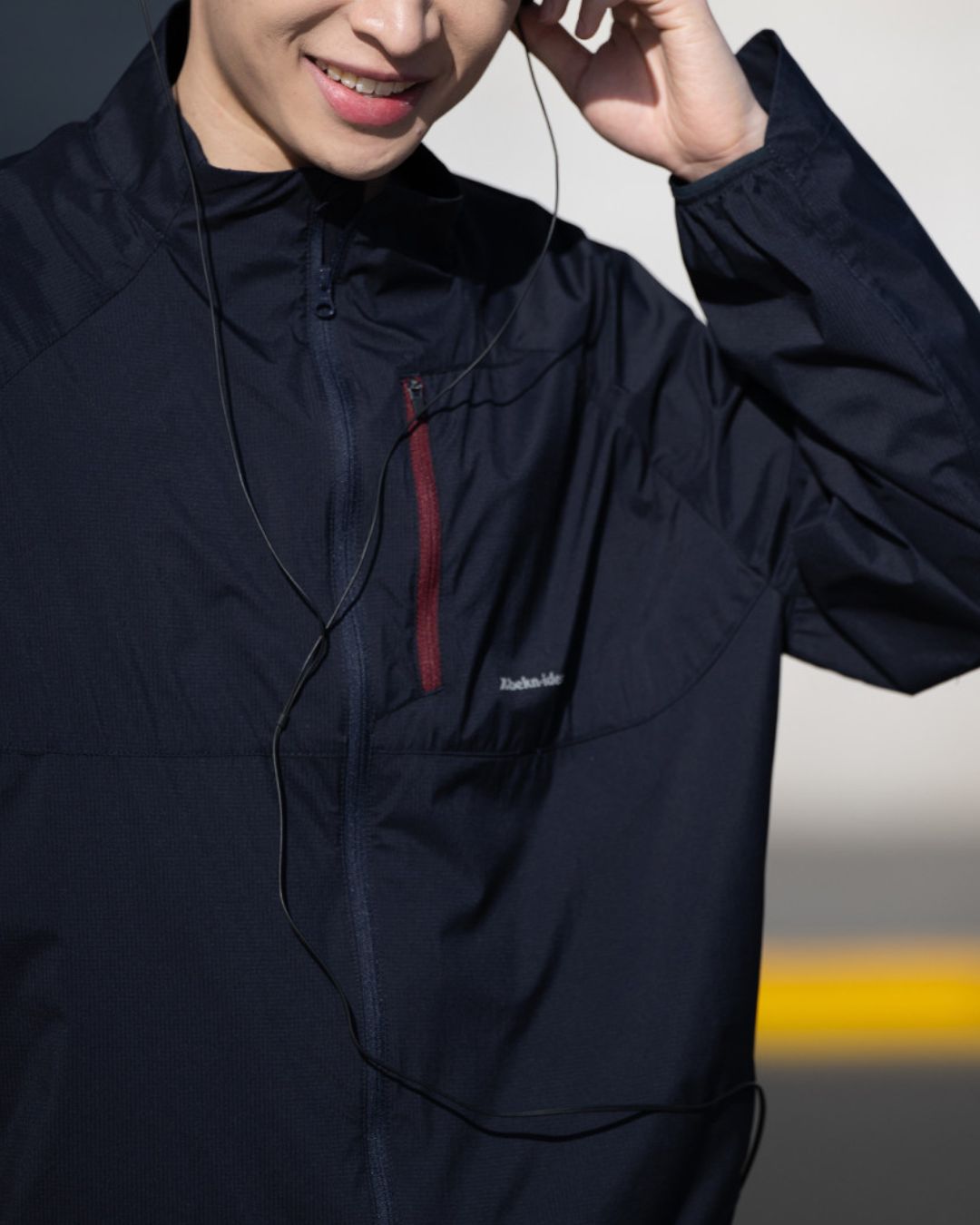 【10日以内お届け】Nylon Zip Pocket Jacket　JK250