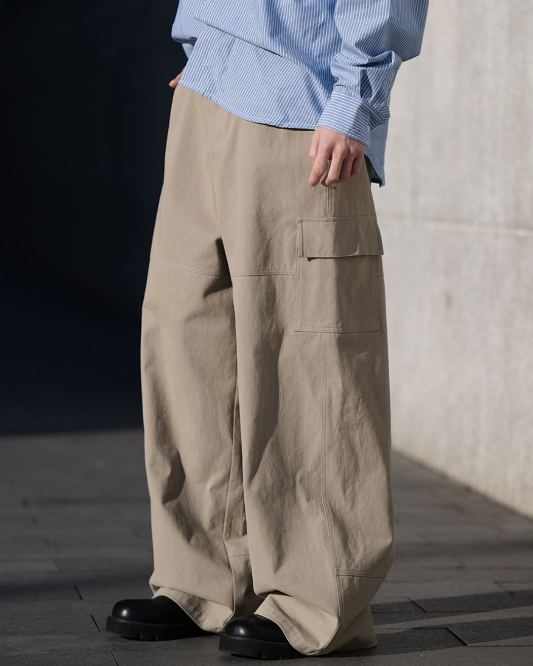 【10日以内お届け】Cotton Cargo Pants　WP095