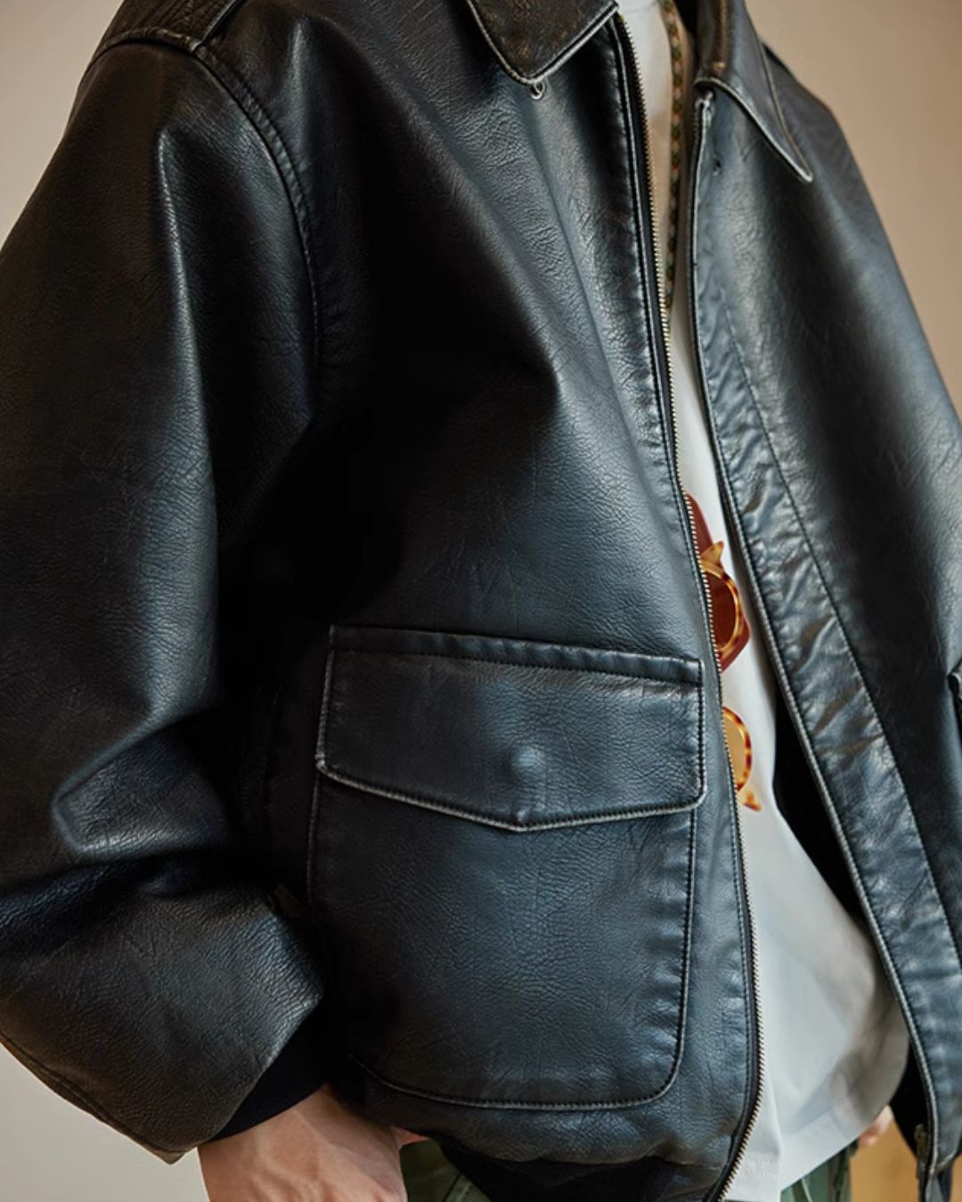 【予約商品】Leather Jacket　JK108