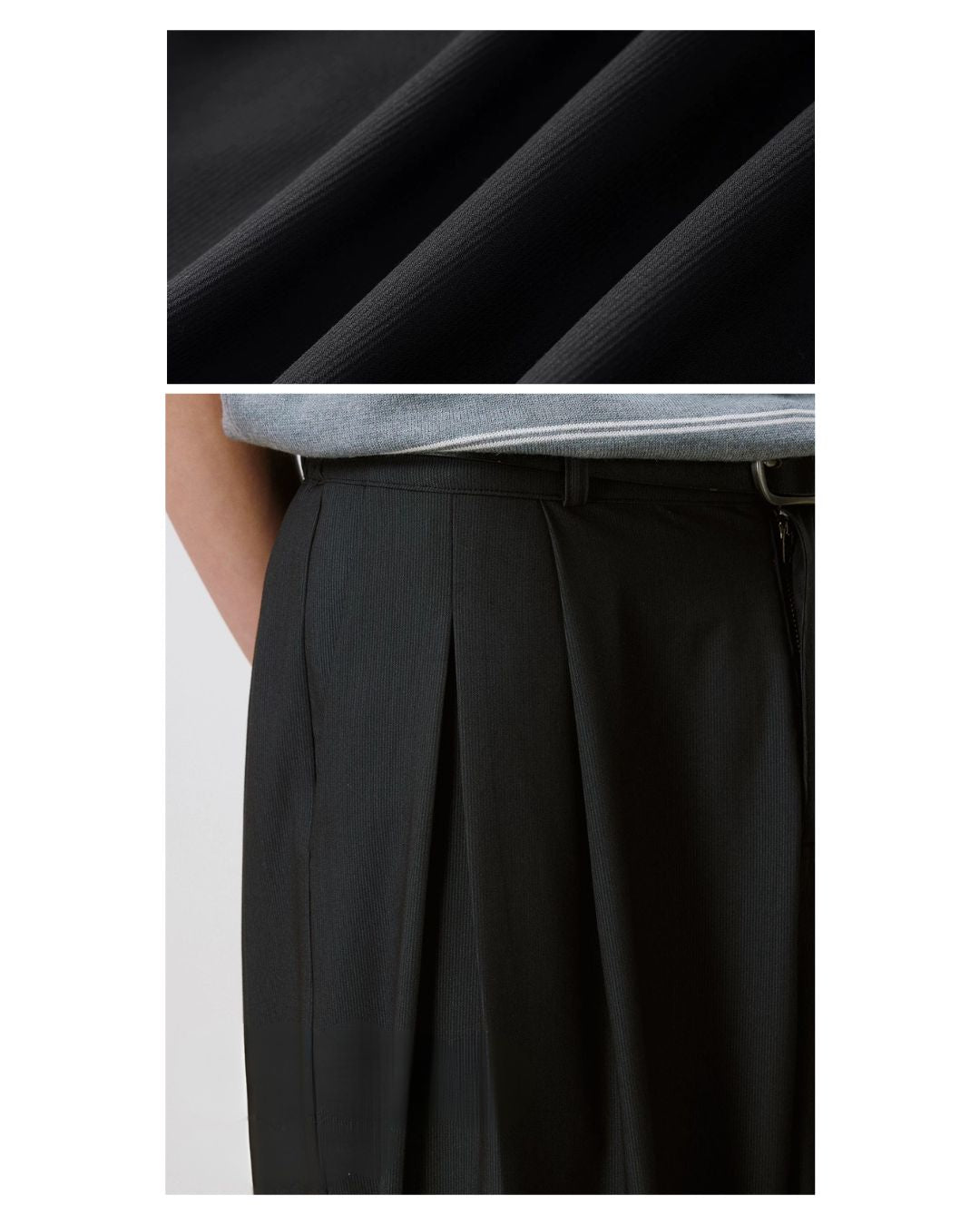 Pleated Cooling Slacks　SL002