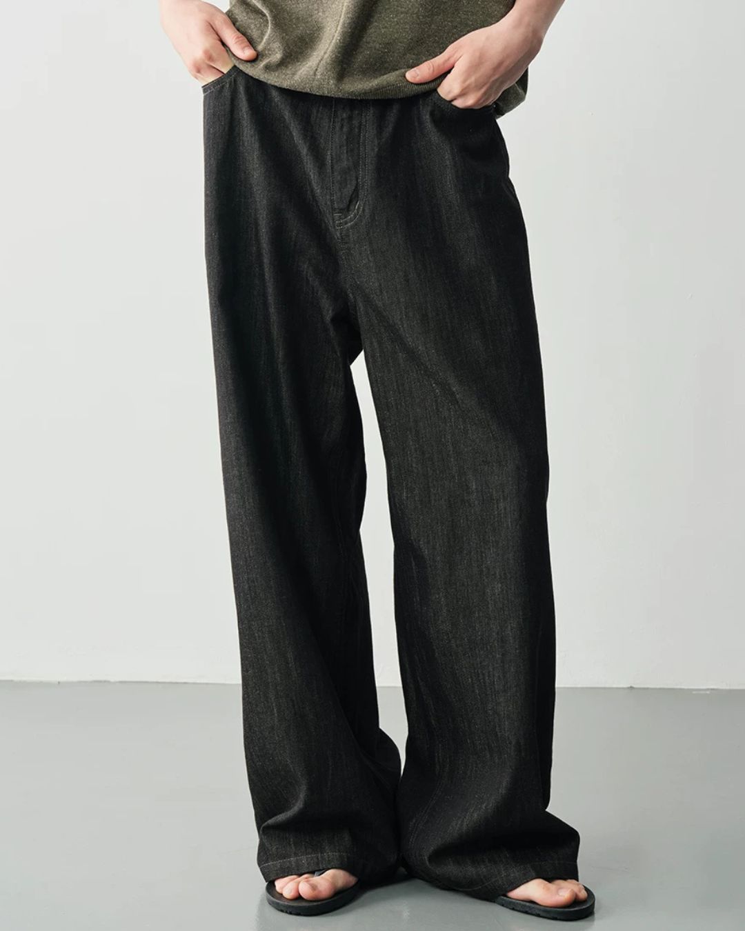 Relaxing Wide Dry Jeans　DP060