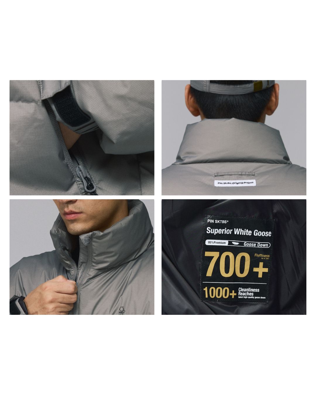 One-point White Goose Down  Jacket　DW020