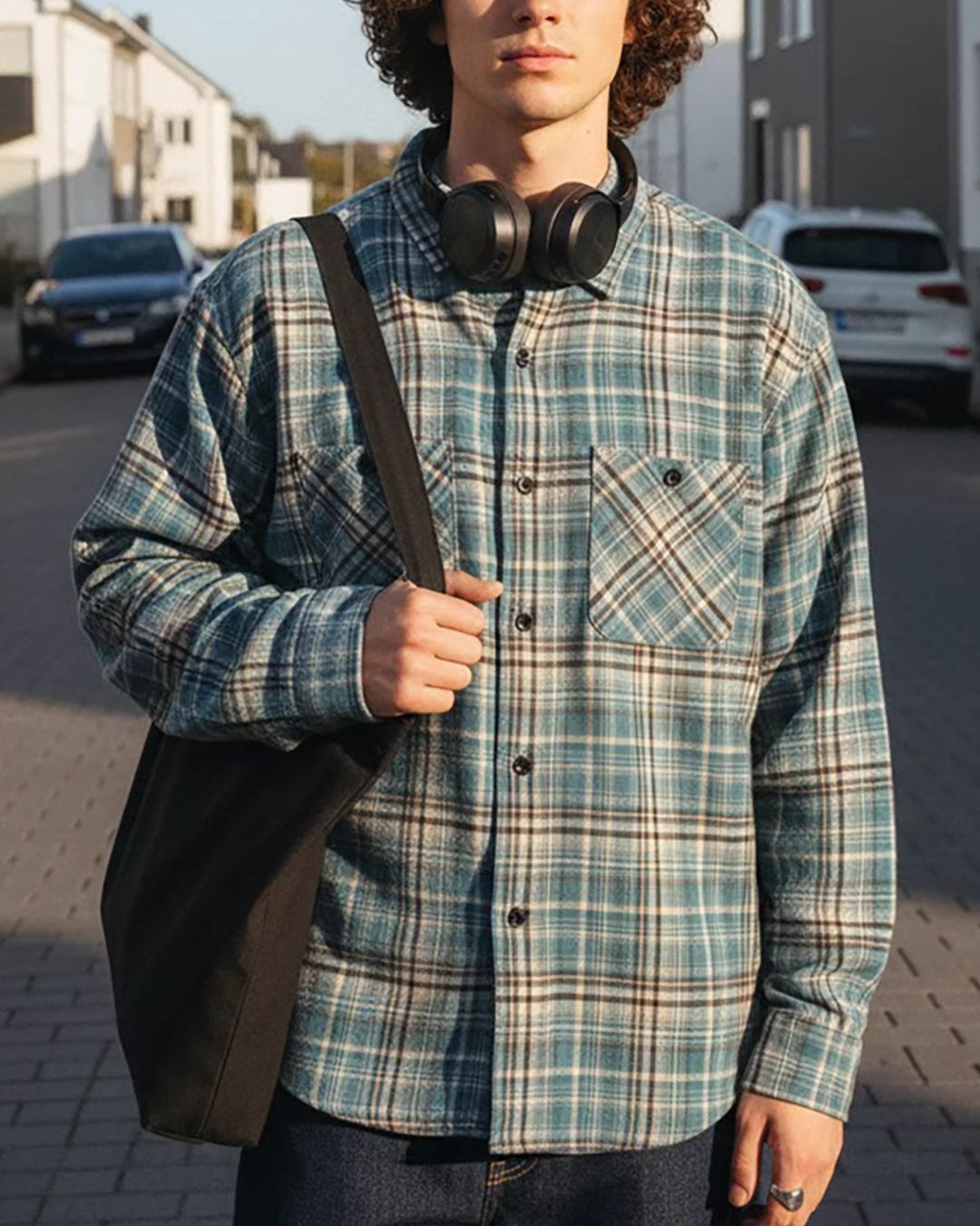 Checked Work Shirt　LS105