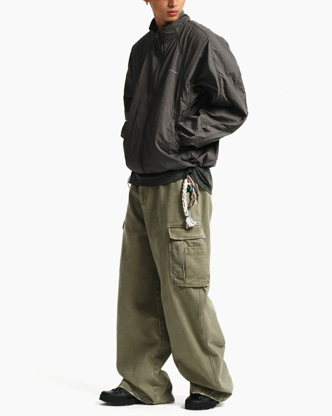 Nylon Track Jacket　JK261