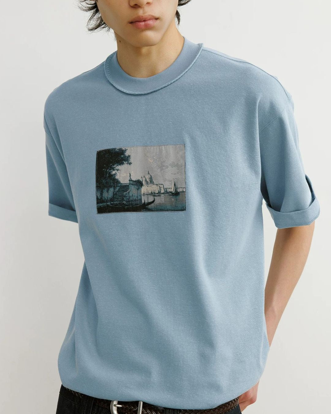 Landscape Painting T-shirt　ST197