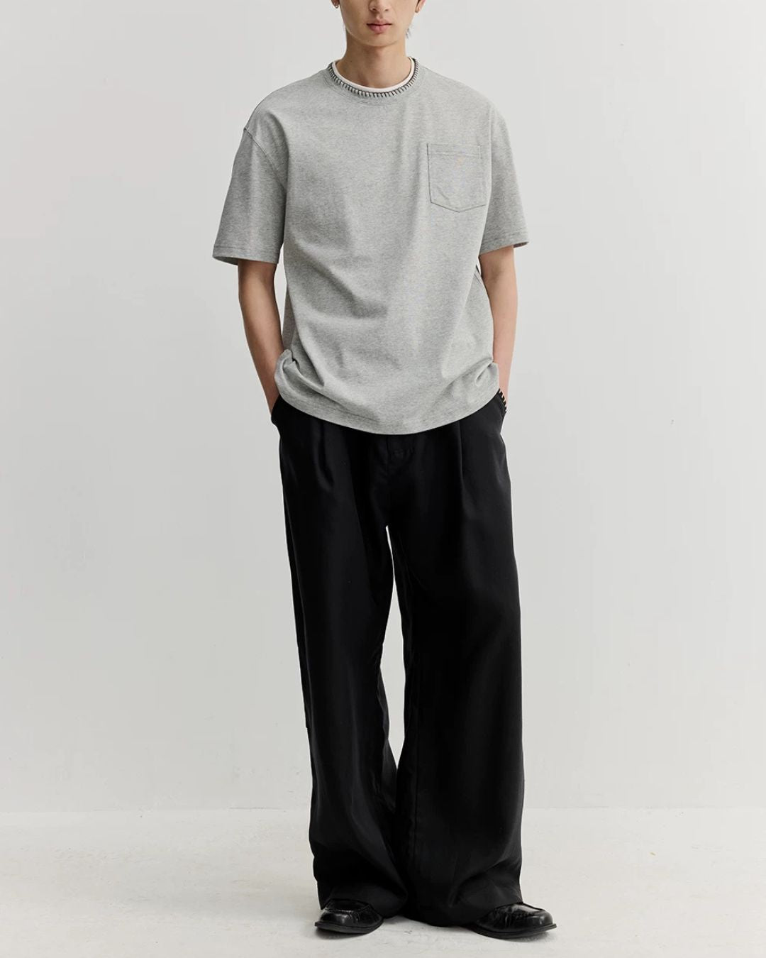 Contrast Stitch Cool T-Shirt　ST223
