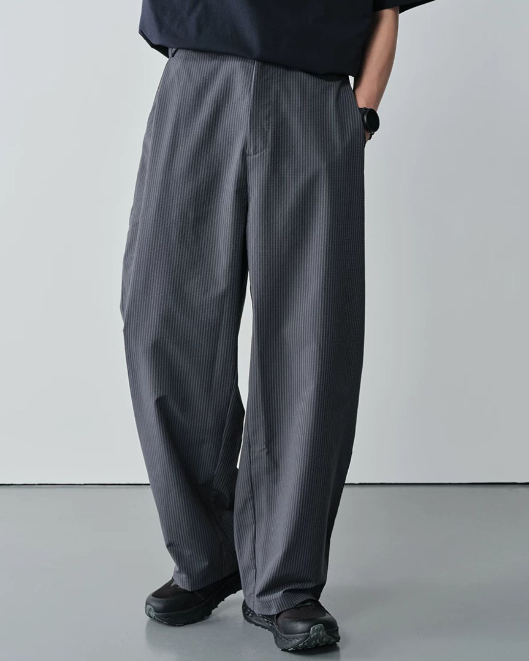 Seersucker Stripe Wide Pants WP109 – prips