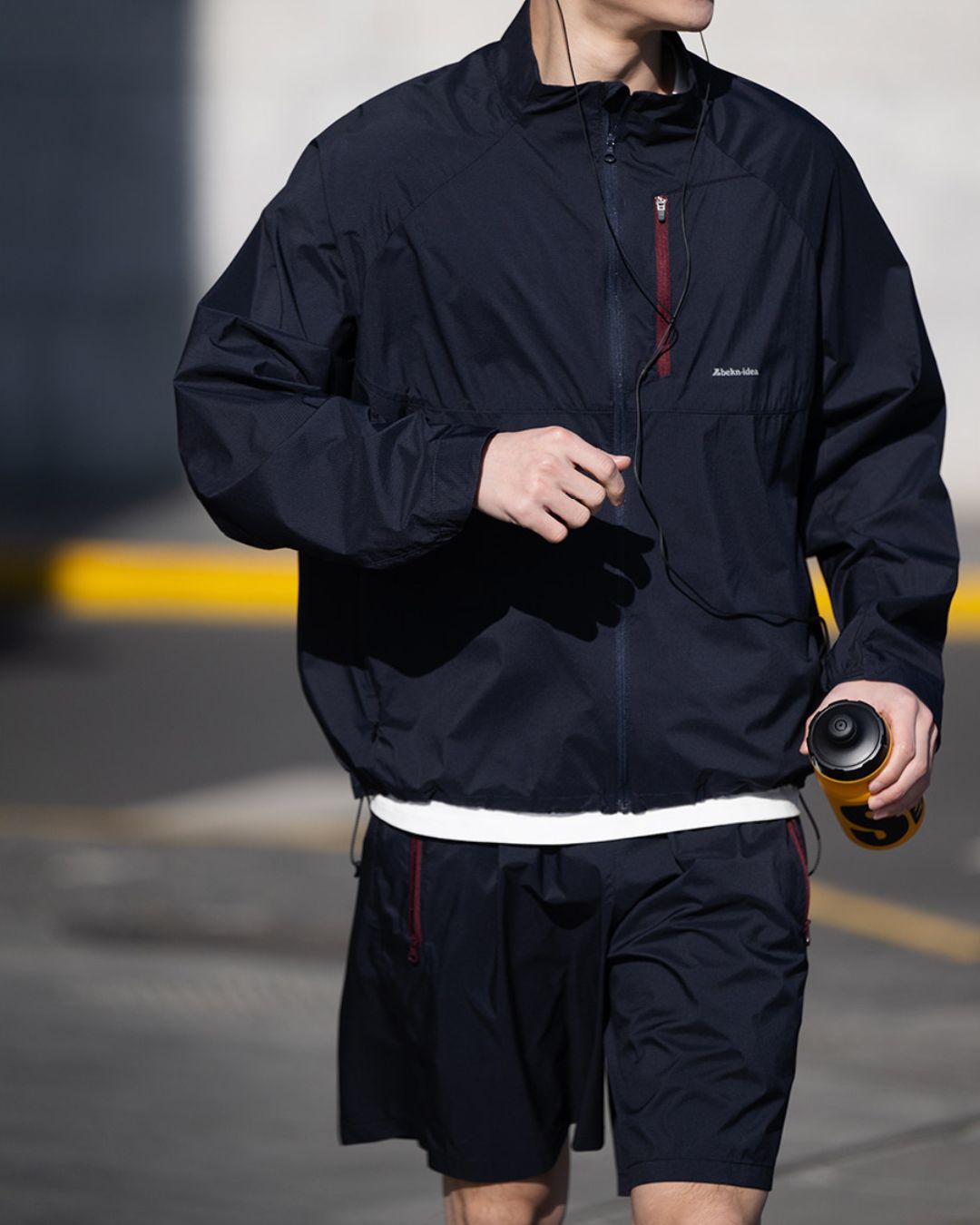 【予約販売】Nylon Zip Pocket Shorts　SP069