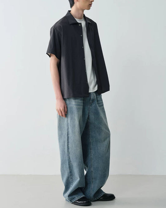 Draped Clean Fit Shirt　SS088