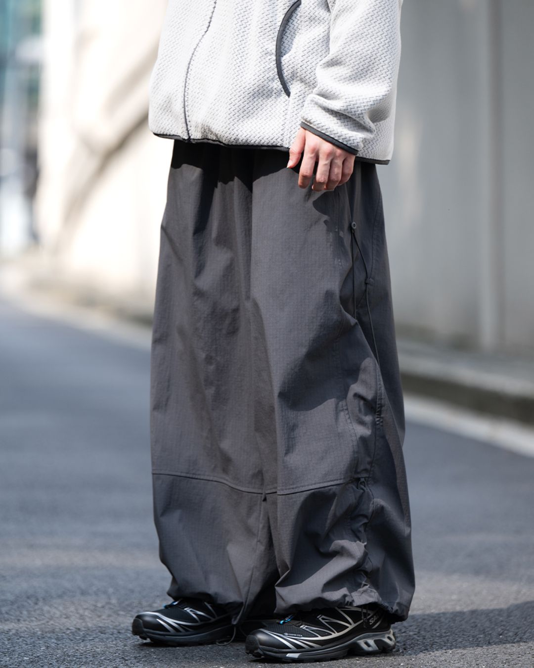 Nylon Drawstring Pants　WP089