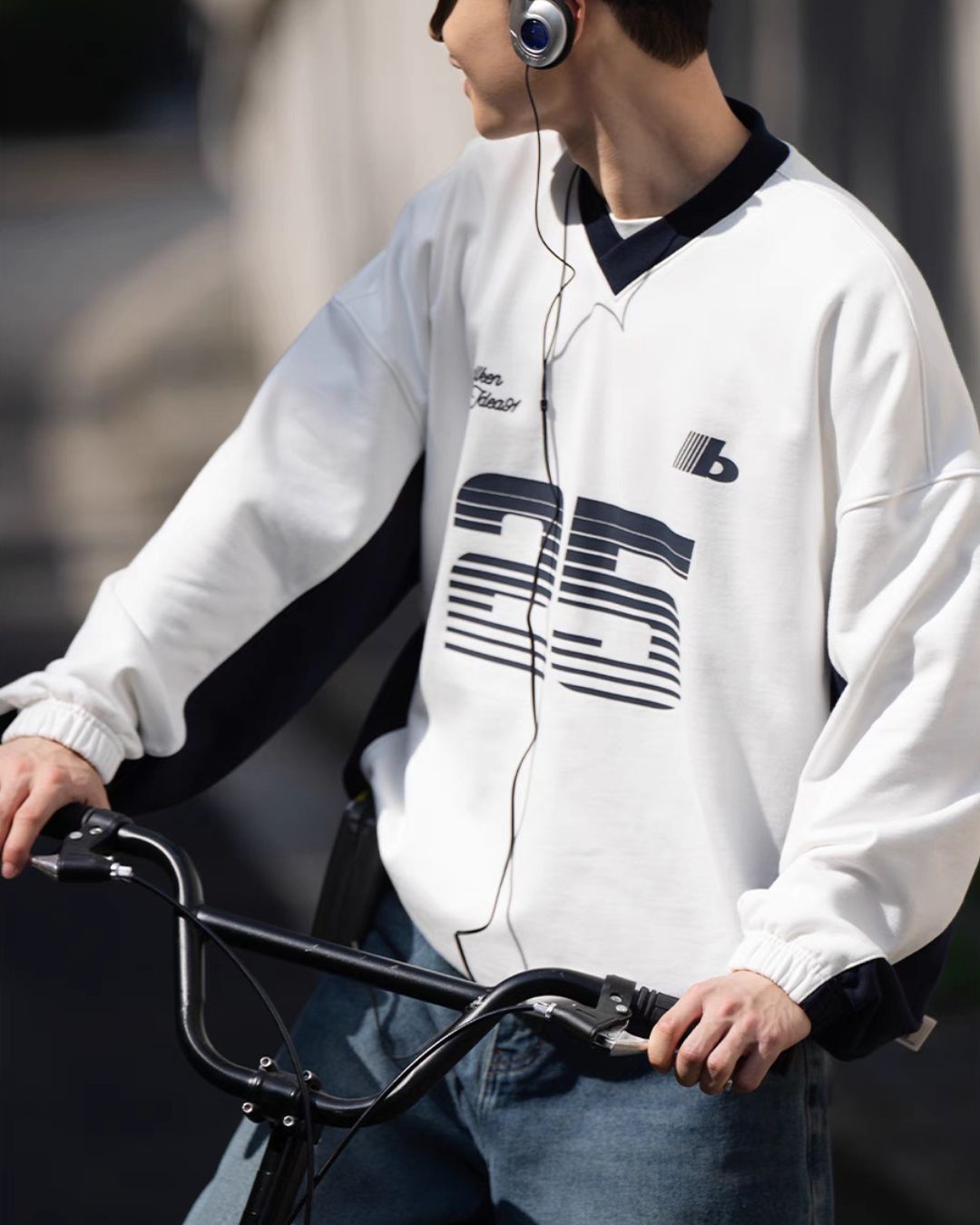 Retro Sport Fleece Pullover　SW083