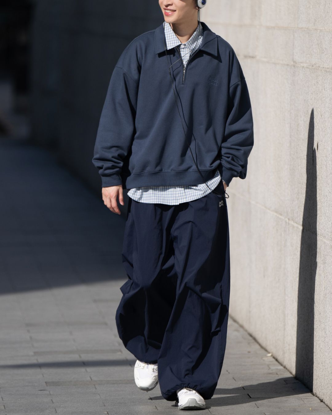 Half-zip Casual Pullover　SW094
