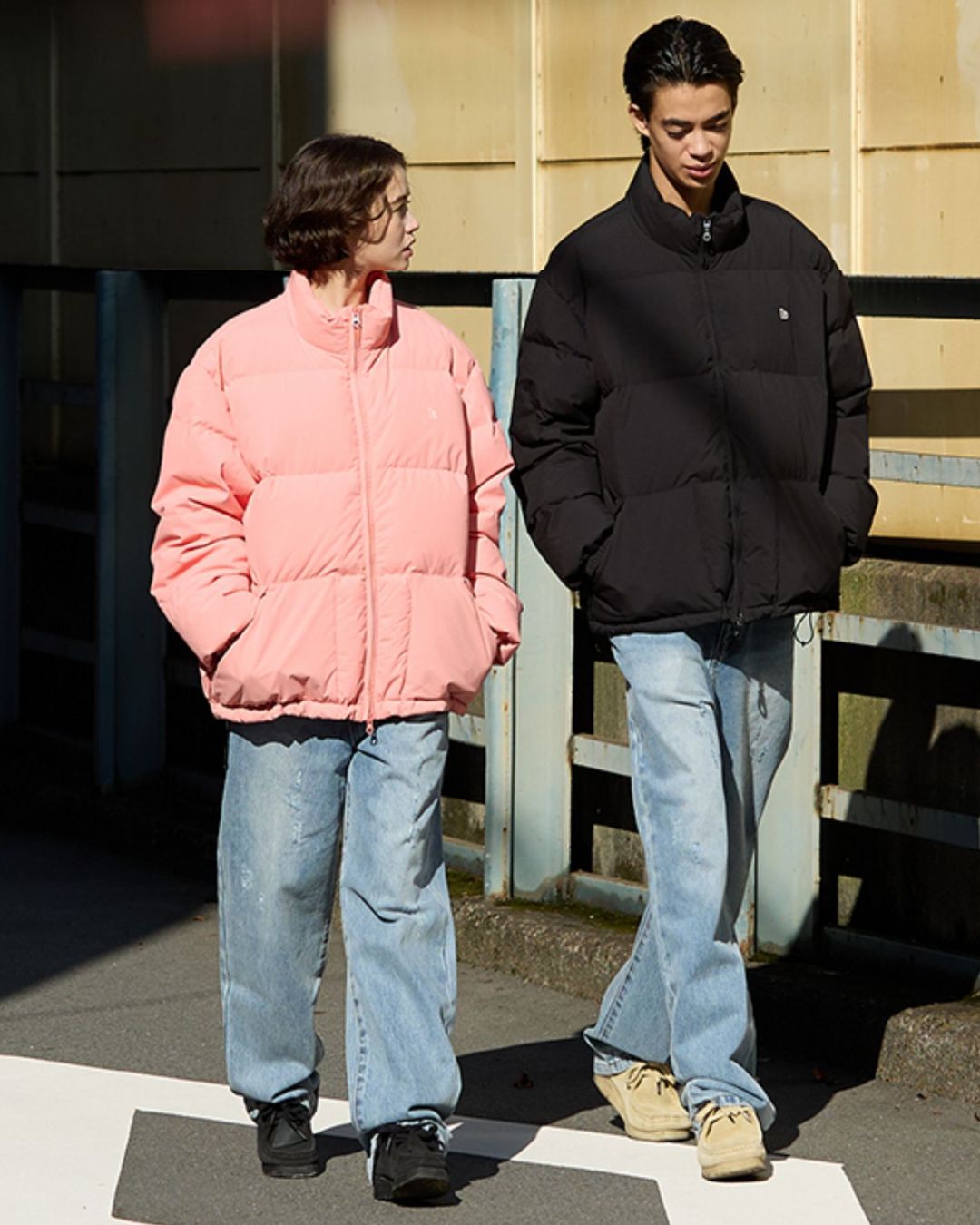 Double Zip Down Jacket　DW004