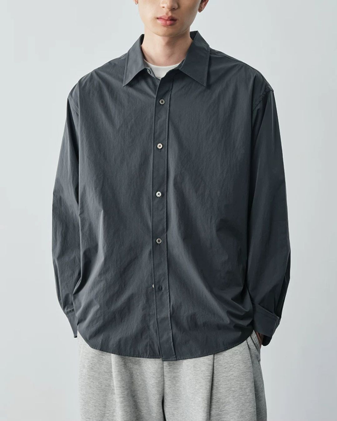 Easy-Care Relaxed Shirt　LS111