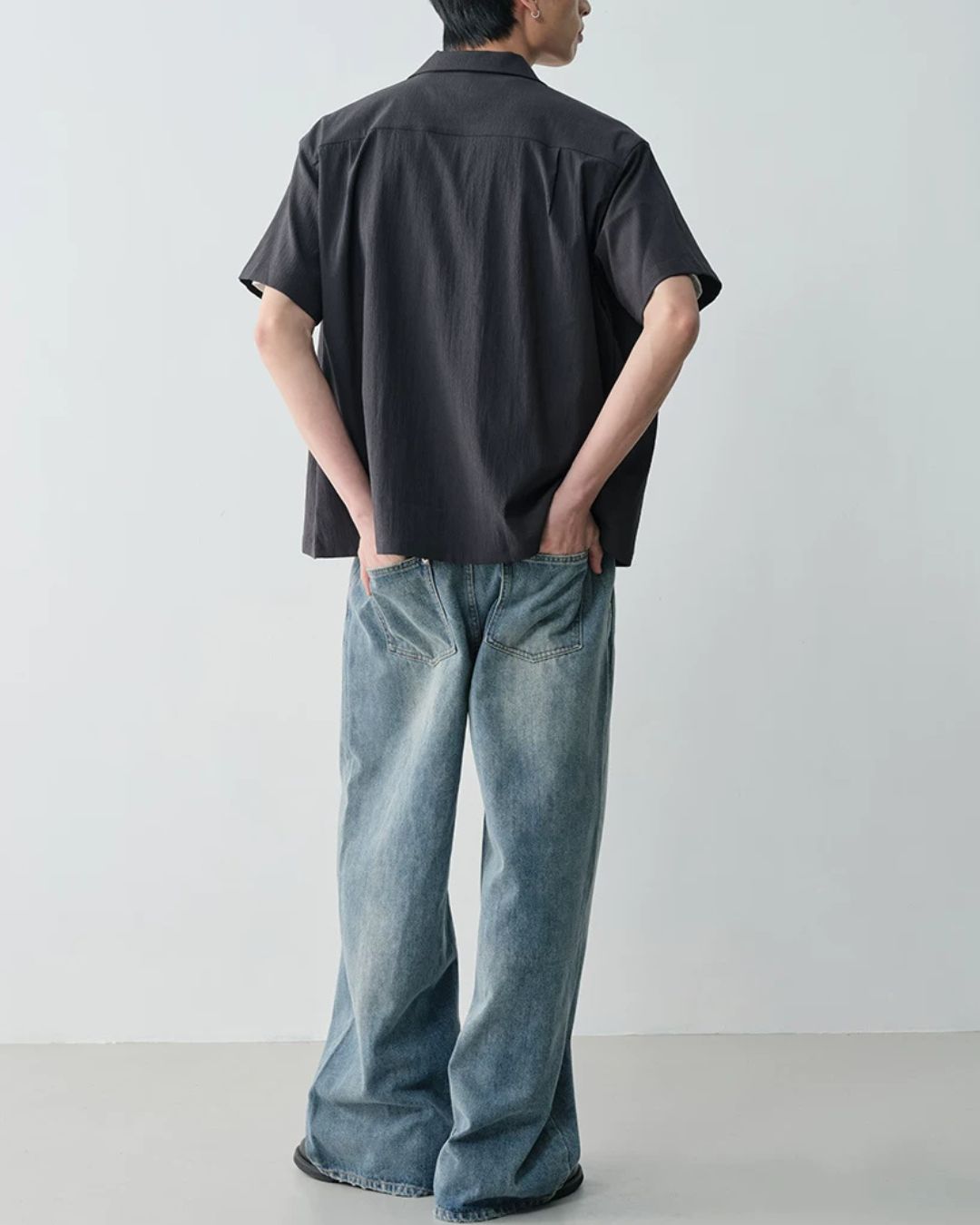 Draped Clean Fit Shirt　SS088