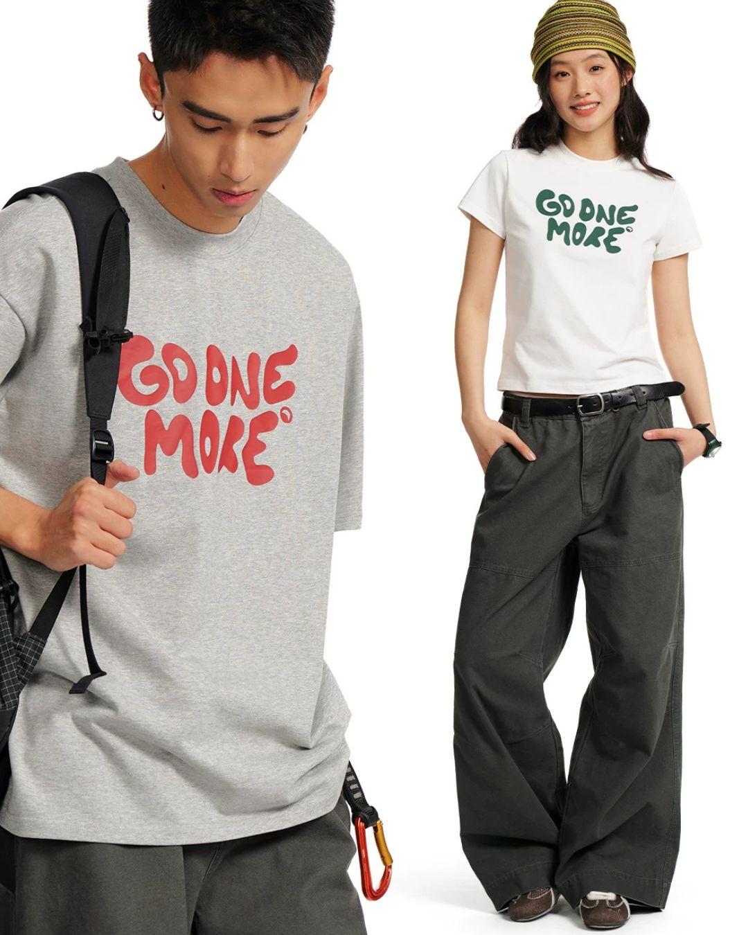 Graphic Cool Pair T-Shirt　ST211