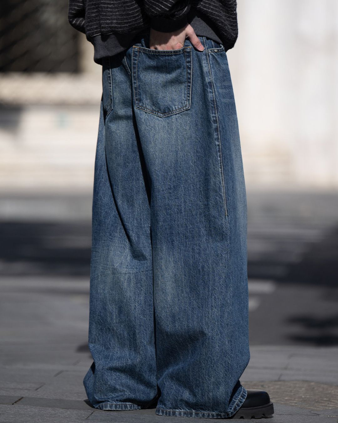 【予約販売】Distressed Vintage Jeans　DP058