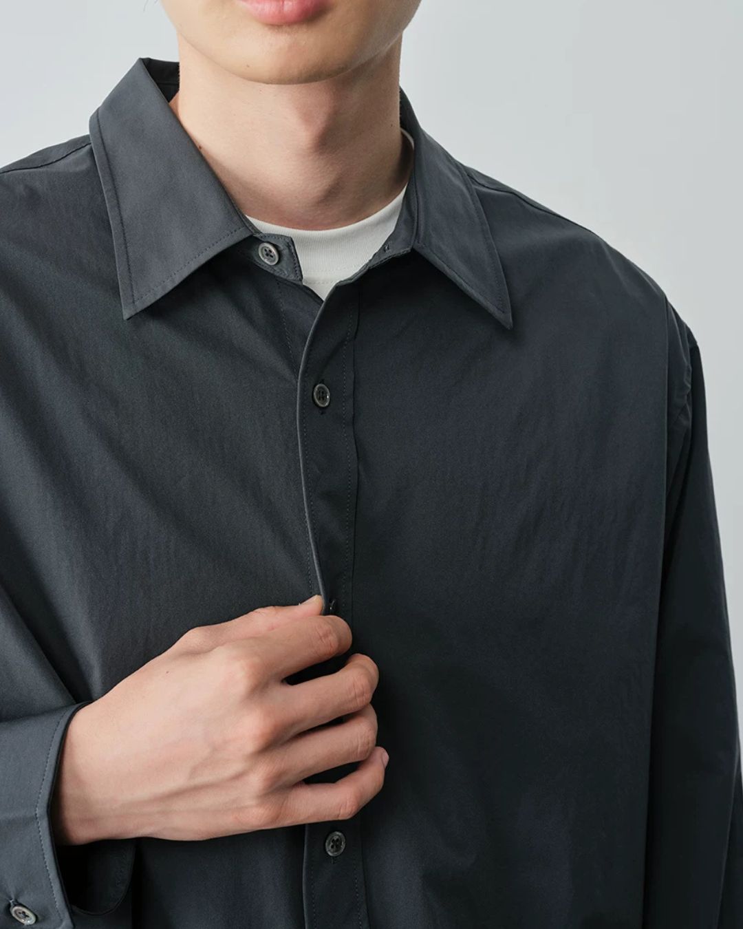 Easy-Care Relaxed Shirt　LS111