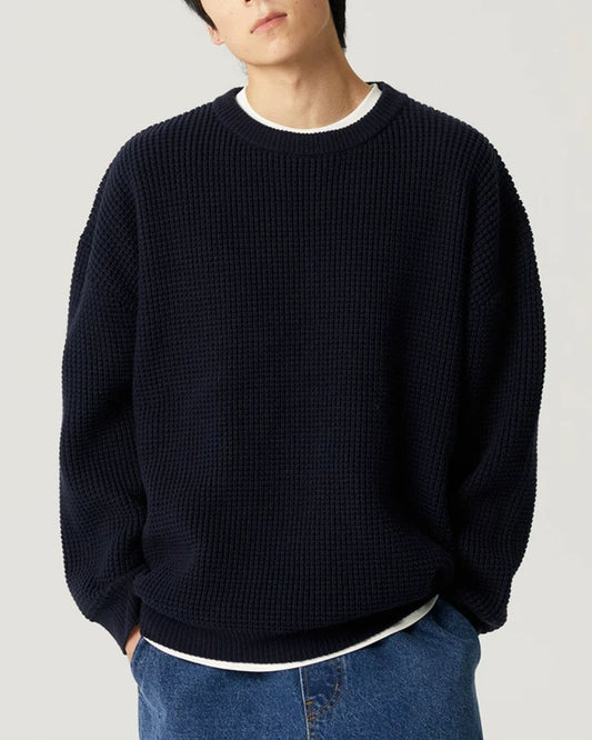Waffle Crewneck Knit　KN057