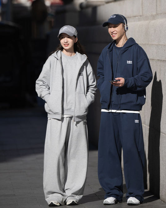 Basic Full Zip Hoodie　HD076