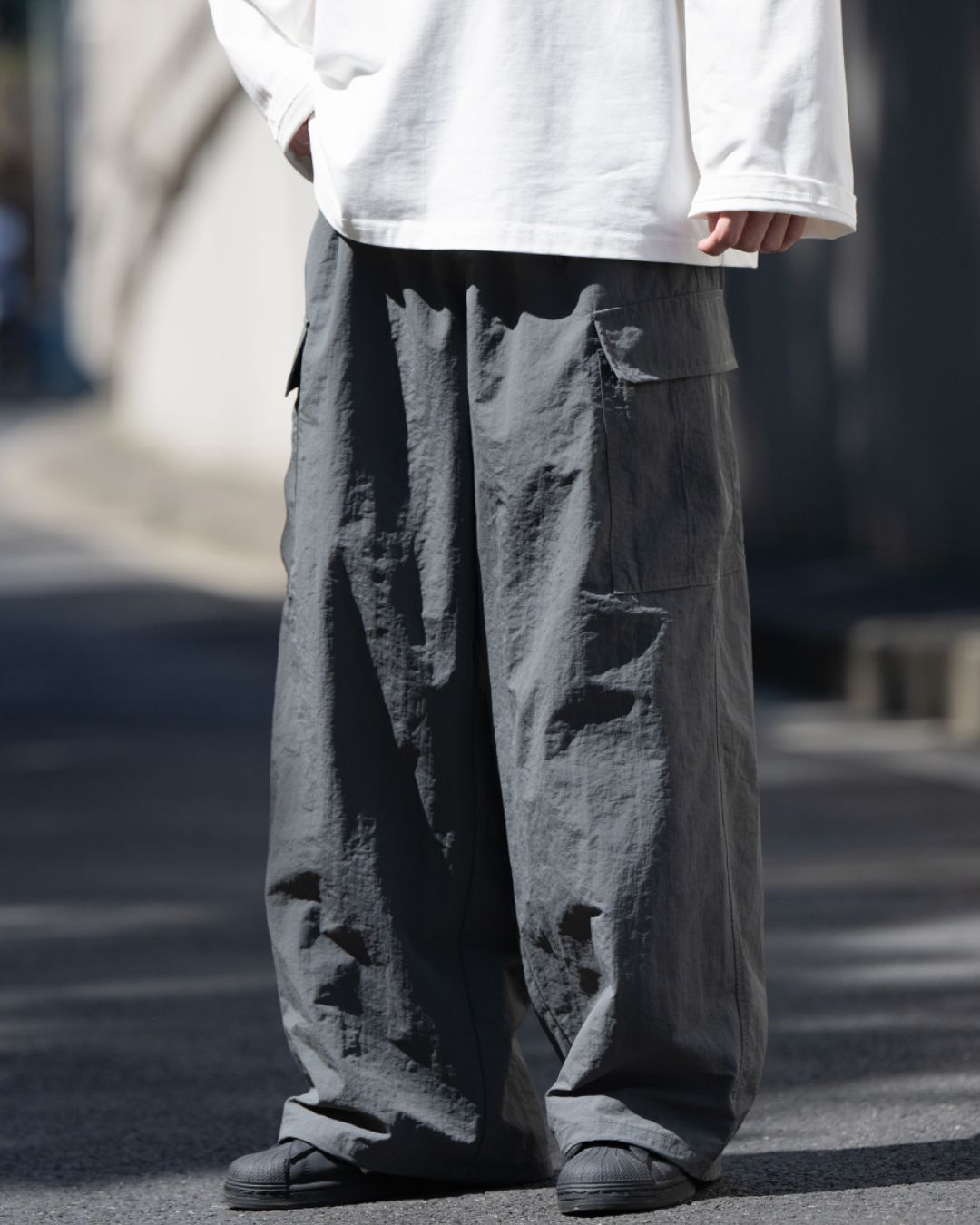 Nylon Work Straight Pants　CP059