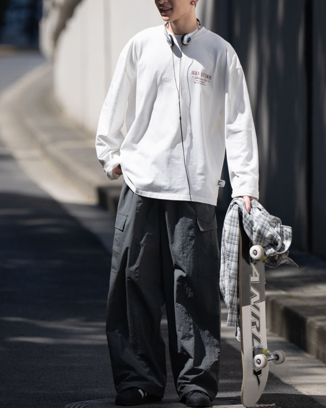 Back Logo Relaxed T-shirt　LT076