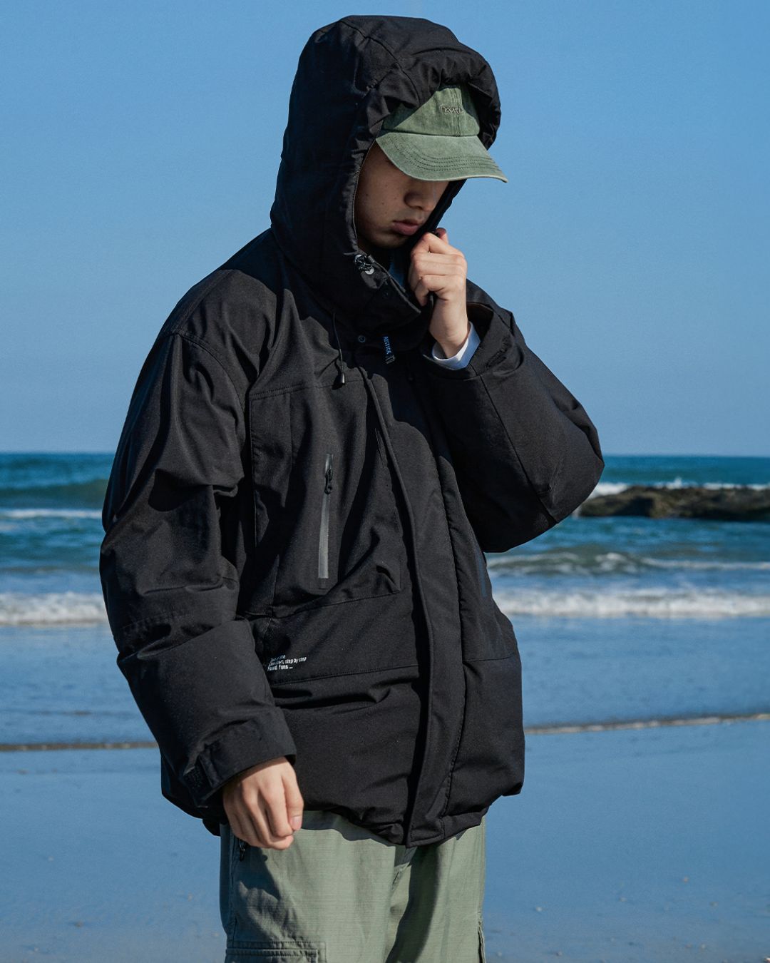 Hooded Work Down Jacket　DW022