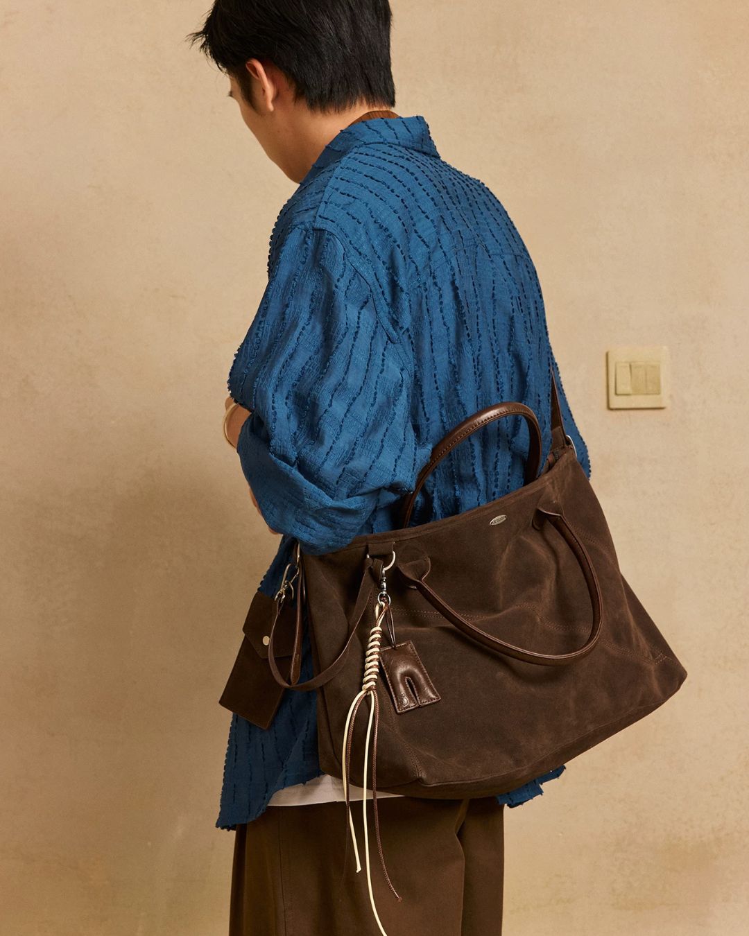 Multi-way Suede Tote Bag　BG017